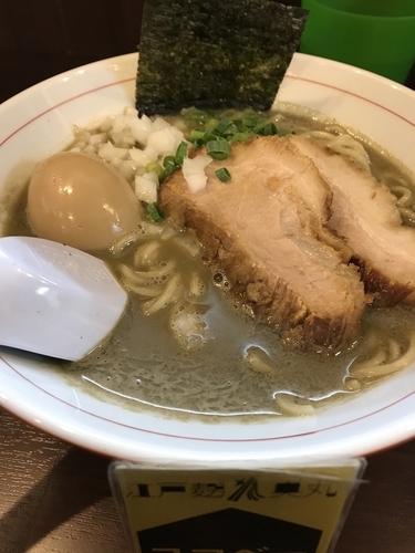 「濃厚煮干しラーメン 味玉」@零一弐三の写真