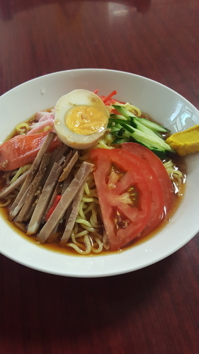「冷やし中華　醤油味」@北京亭 富士見店の写真
