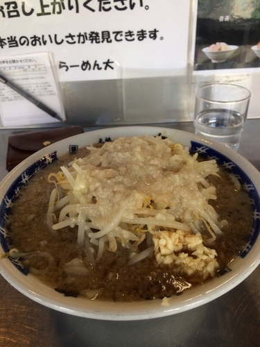 「らーめん並❹」@ラーメン大 堀切店の写真