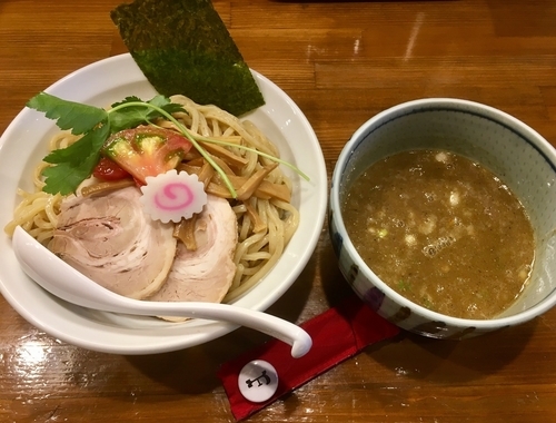 「濃厚煮干つけ麺」@麺屋 蕃茄の写真