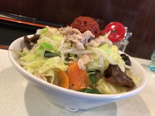 「赤玉たんめん」@麺処 まるよし商店の写真