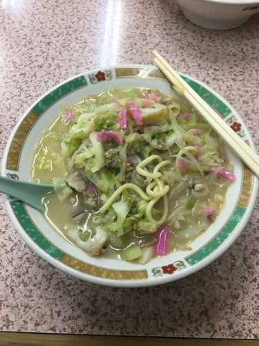 「ちゃんぽん(650¥)」@中華大八 駅前店の写真