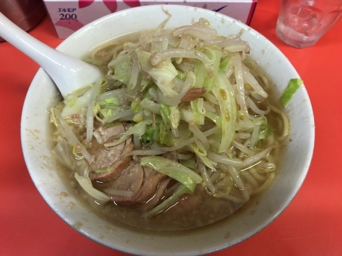 「豚入りらーめん(全部)850円」@らーめん いごっそうの写真