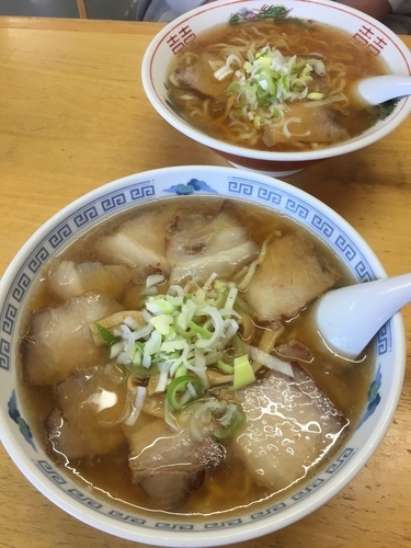 「チャーシューメン 800円」@松 食堂の写真