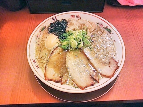 「特製煮干らぁ麺」@吟醸煮干 灯花紅猿の写真