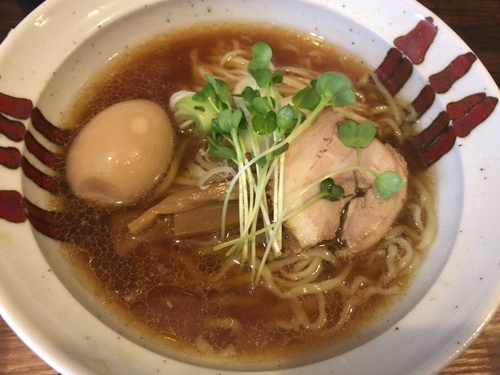 「醤油ラーメン780円+味玉100円」@NOODLE DINING 03の写真
