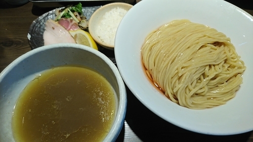 「【6月限定】海老の出汁細つけ麺(中) ￥ 900」@つけ麺 一燈の写真