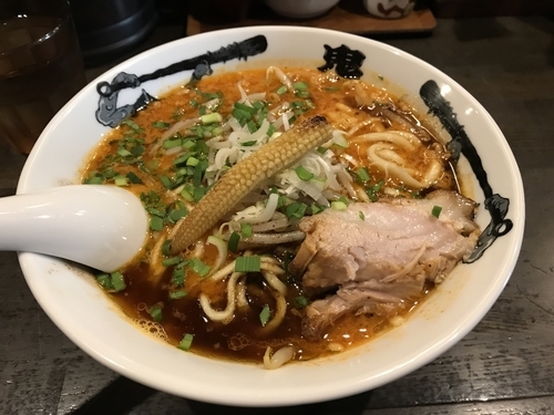 「カラシビらー麺」@カラシビ味噌らー麺 鬼金棒の写真