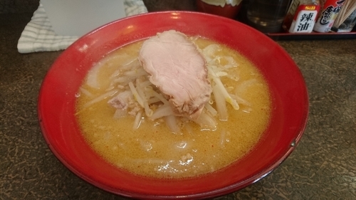 「ミソラーメンミニ」@味噌ラーメン 雪ぐにの写真