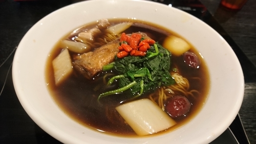 「肉骨茶湯麺、大盛り」@ファイヤーホール4000の写真