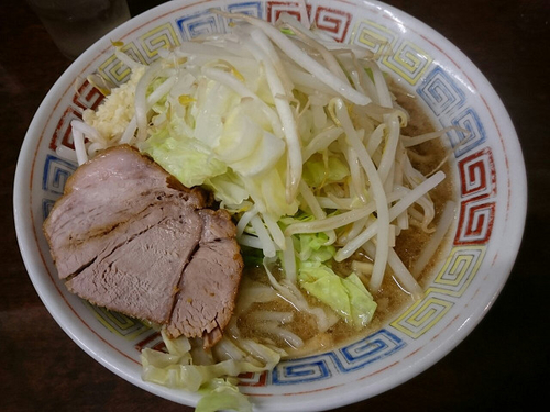 「ミニらーめん」@ラーメン二郎 めじろ台店の写真