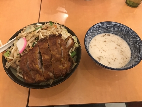 「排骨もりタンメン」@極濃湯麺 フタツメ 貝沢店の写真