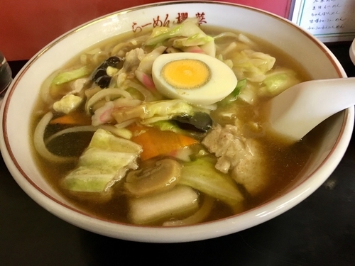 「広東麺 ¥600」@らーめん櫻華の写真