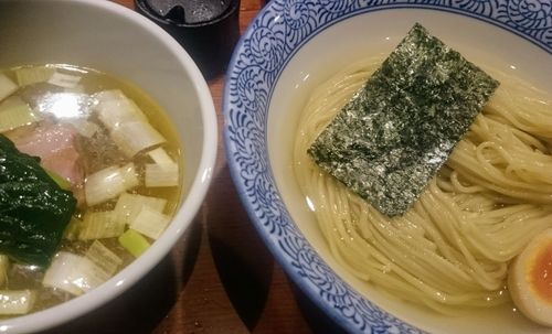 「濃厚昆布水端麗つけめん（四季限定）＋中盛＋チャーシュー」@麺処 ほん田の写真