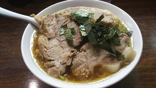 「チャーシューめん1,300円」@らあめん大安の写真