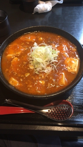 「四川風麻婆麺 800円」@麺家 太威の写真