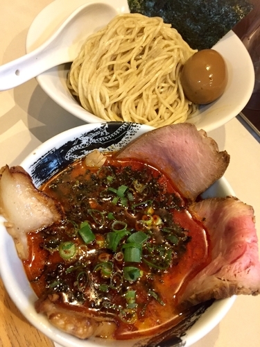 「【限定】サンラーつけめん ￥800」@麺屋 扇 SENの写真