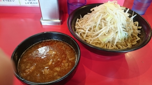 「辛いつけ麺(３００)」@麺屋 桐龍の写真