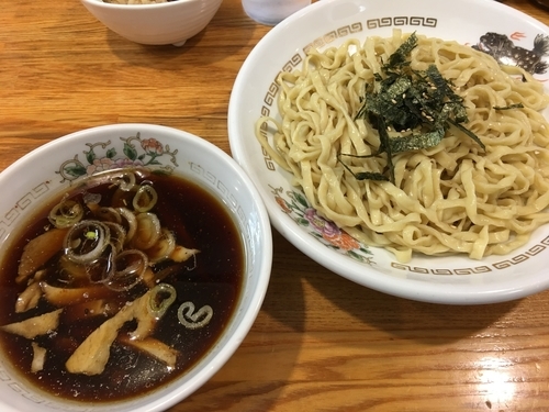 「つけ麺 自家製平打ち 並 950円」@春木屋 荻窪本店の写真