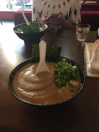 「ねぎラーメン 特鳥」@豚骨 大岩亭の写真