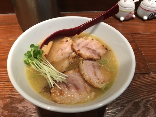 「鶏白湯 肉増し」@千駄木 らーめん いっとくの写真