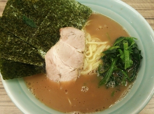 「ラーメン」@横浜家系ラーメン武蔵家 松戸店の写真