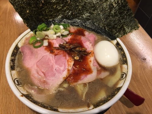 「すごい煮干ラーメン特製（大盛）」@すごい煮干ラーメン凪 五反田西口店の写真