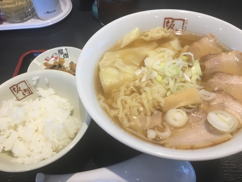 「喜多方わんたんラーメン840円」@喜多方ラーメン 坂内 水戸東店の写真