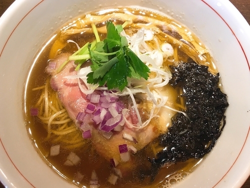 「豊深煮干しそば(醤油) 780円」@麺や 虎徹の写真