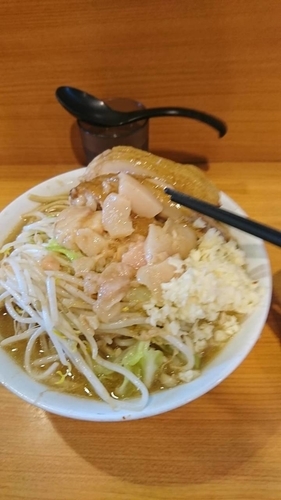 「小ぶたラーメン」@ラーメン二郎 八王子野猿街道店2の写真