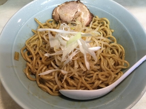 「青鬼油そば（大盛）」@原点の写真