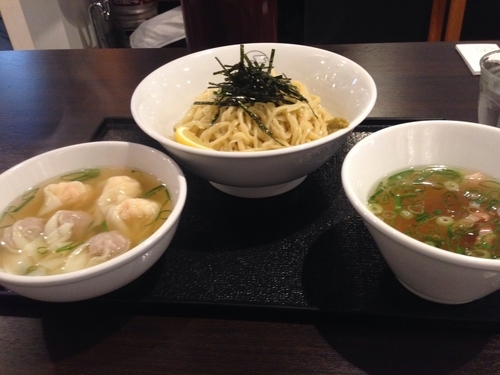 「白だしつけ麺 + ワンタン」@八雲の写真