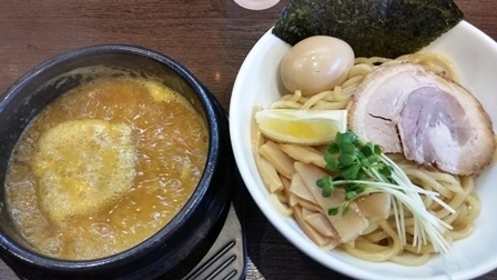 「味玉黄金つけ麺」@ゴル麺。 野毛店の写真
