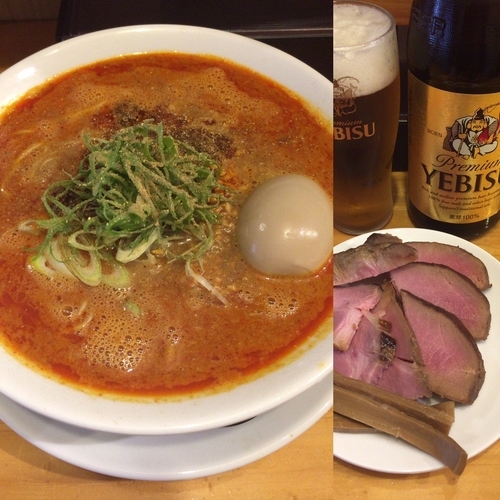 「担担麺 ¥850 & チャーシュー ¥250」@麺庵ちとせの写真