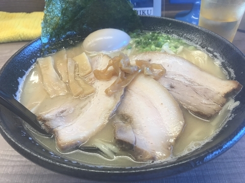 「鯛白湯ラーメン スペシャル」@東大和ラーメン大冬樹Season2の写真