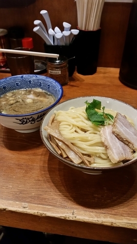 「特濃平子煮干しつけ麺」@麺や百日紅の写真