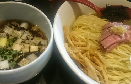 「豊穣清湯つけめんの烏賊煮干出汁ver.（水曜のゲリラ限定？）」@麺処 夏海の写真