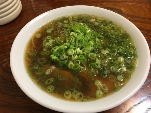 「中華そば（ねぎ大盛）」@冨士屋の写真