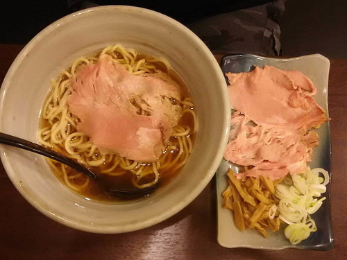 「中華そばあっさり800円」@中華そば 笹井の写真