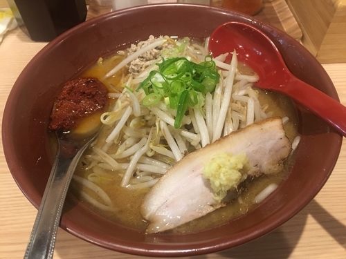「辛子にんにく味噌」@拉麺 大公 南太田本店の写真