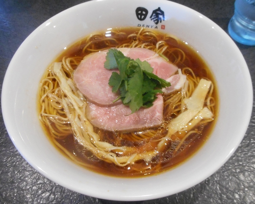 「中華そば 750円」@中華そば 田家 川越鴨田店の写真