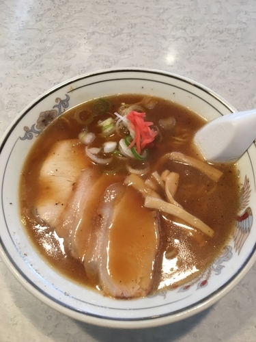 「ラーメン（695¥）」@中華そば 一力 本店の写真