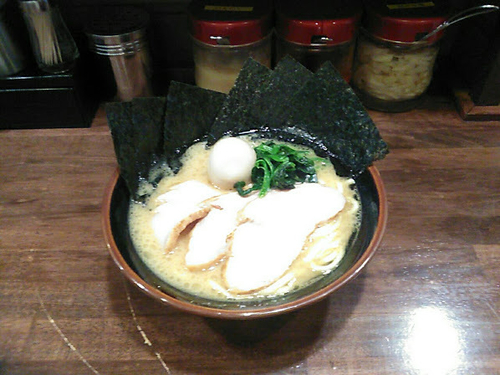 「得らーめん　大盛」@大岡家の写真