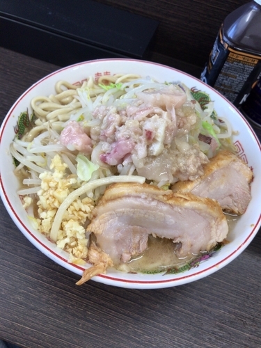 「小ラーメン（ニンニク・アブラ）700円」@ラーメン二郎 川越店の写真