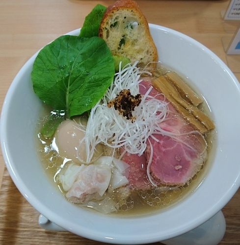 「特製アメオトソバ (塩) 980」@アメノオトの写真