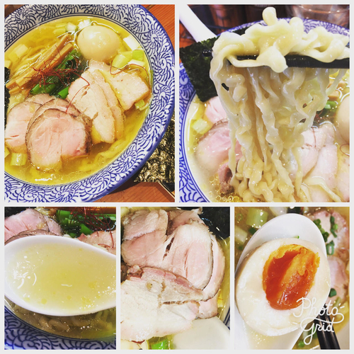 「チャーシュー手揉み中華蕎麦 塩＋海苔＋大人の味玉」@麺処 ほん田の写真