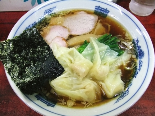 「中華雲吞麺（920円）」@白河中華そばの写真