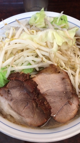 「大らーめん 野菜少なめ」@ラーメン二郎 めじろ台店の写真