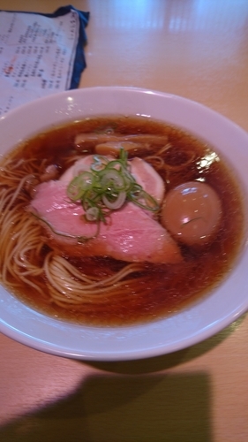 「味玉らーめん」@らーめん芝浜の写真