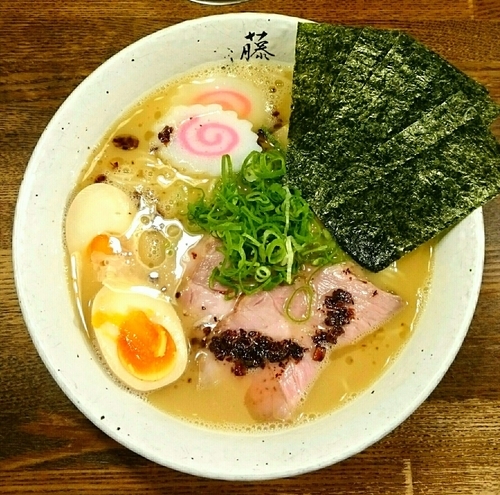 「鶏白湯特製ラーメン」@麺屋 藤しろ 目黒店の写真